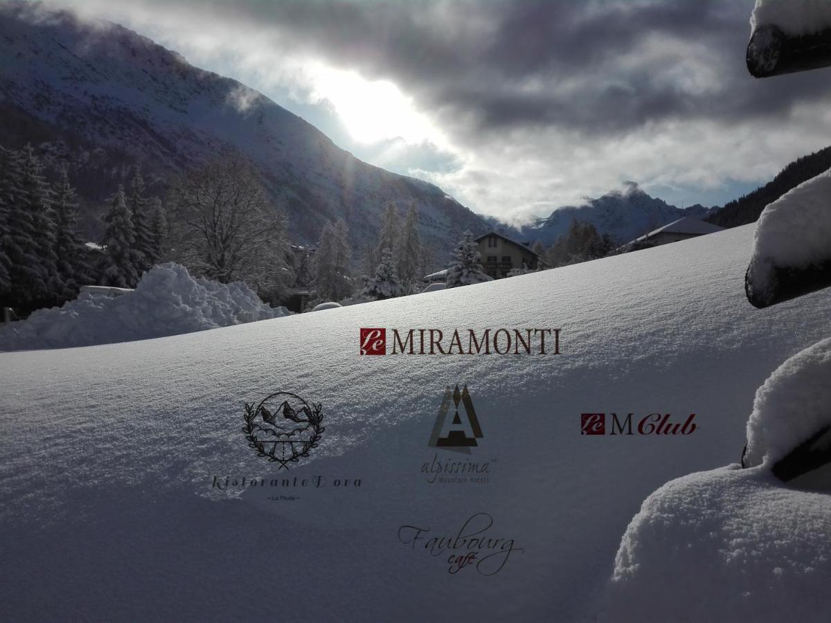 Le Miramonti Hotel Restaurant&Wellness La Thuile Esterno foto